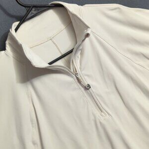 Lululemon Half Zip Pullover Womens 8 (estimated) Off White Ready To Rulu Cropped